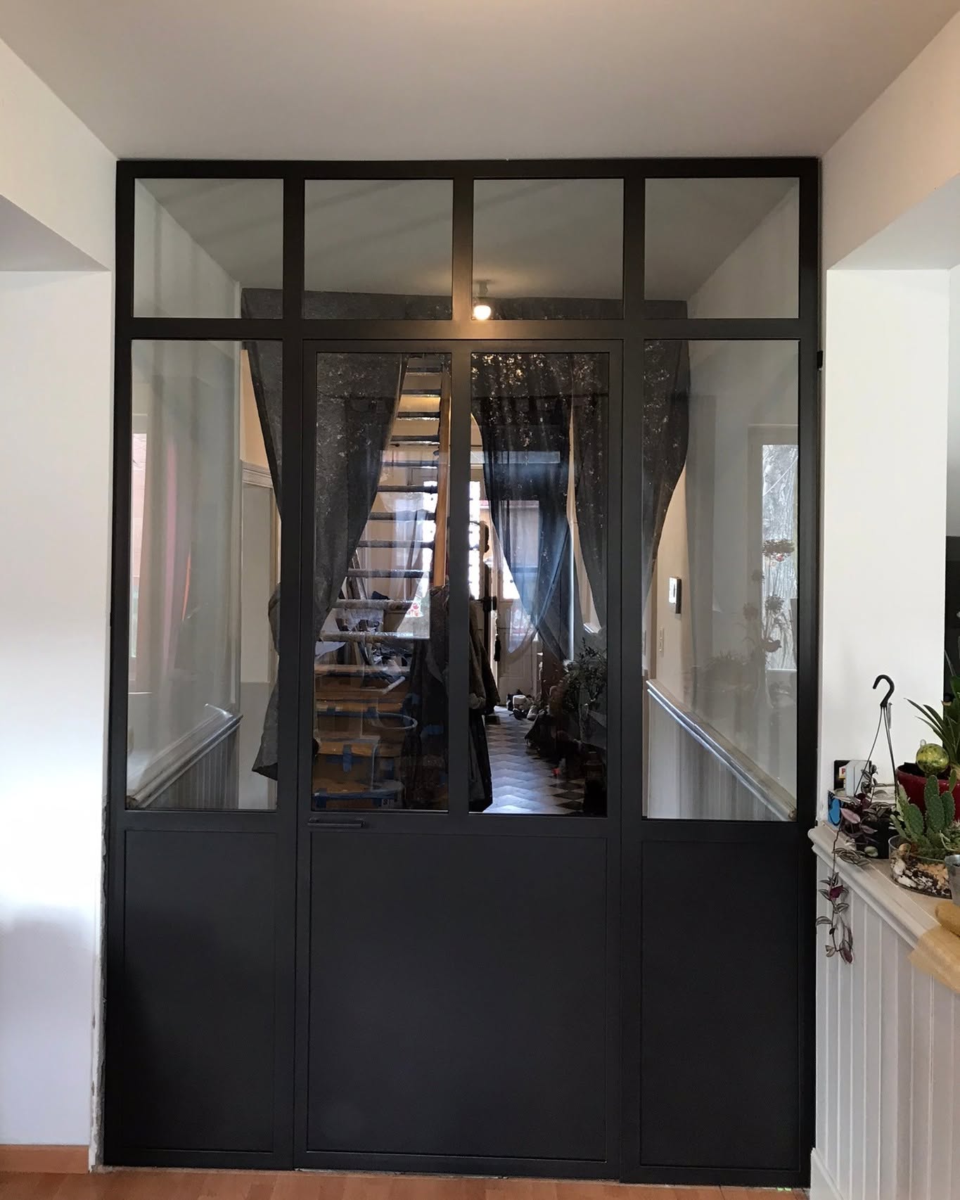 Escalier — réalisation de l’atelier AOC Metal Design
