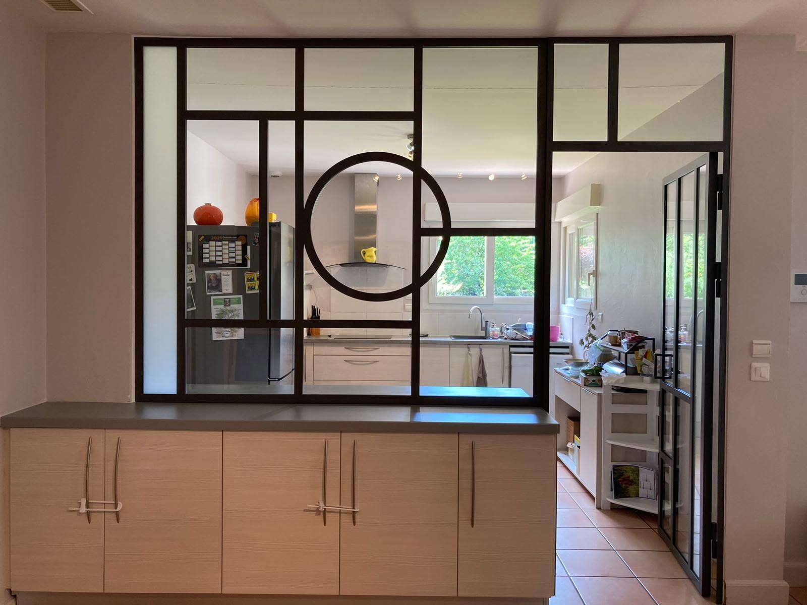 Verrière — réalisation de l’atelier AOC Metal Design